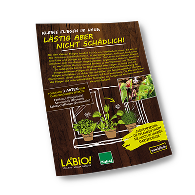 La'BiO! Motiv Fleischfressende Pflanzen A1